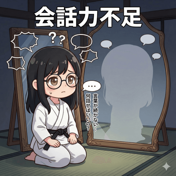 会話力不足