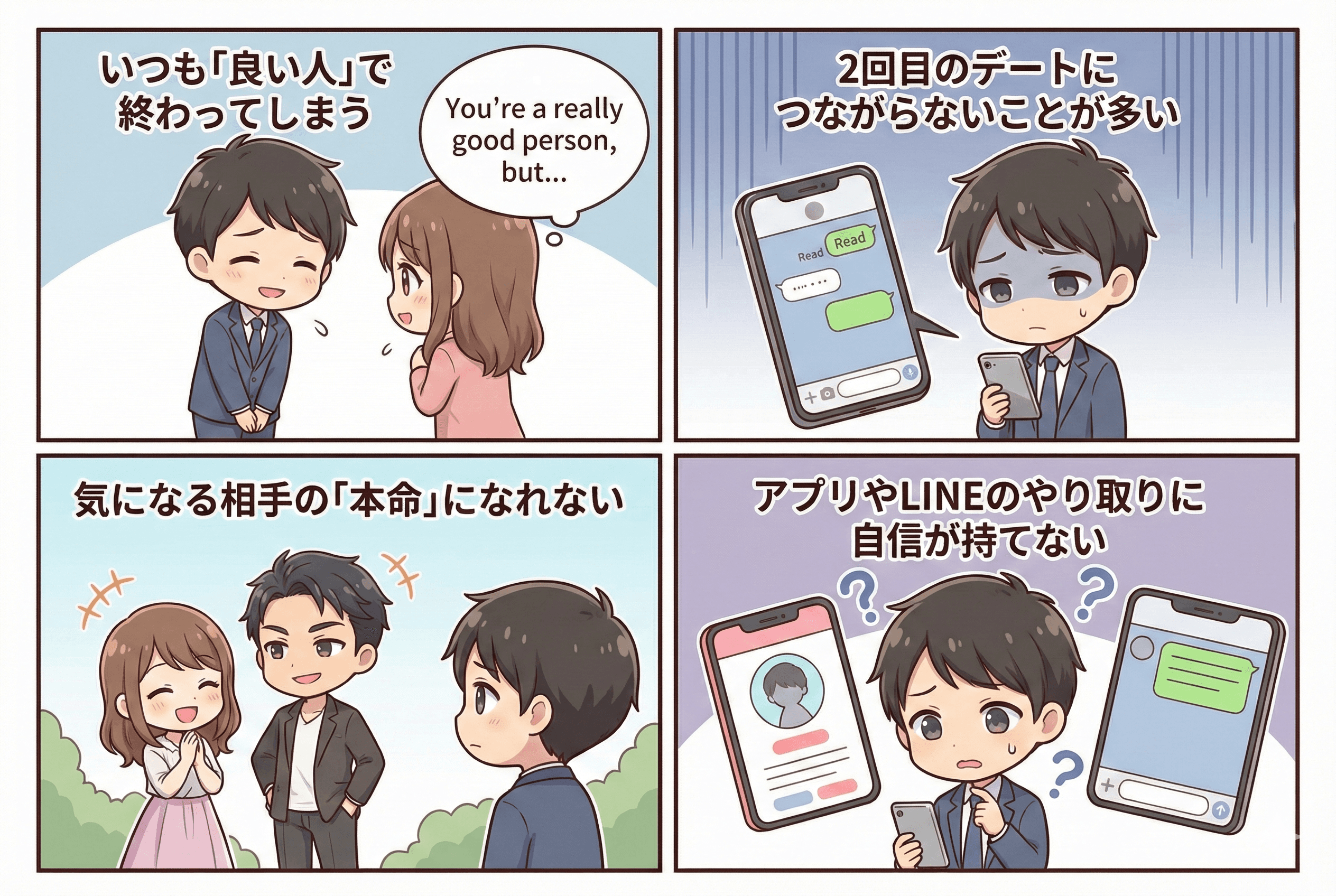 こんな方のための恋愛道場です