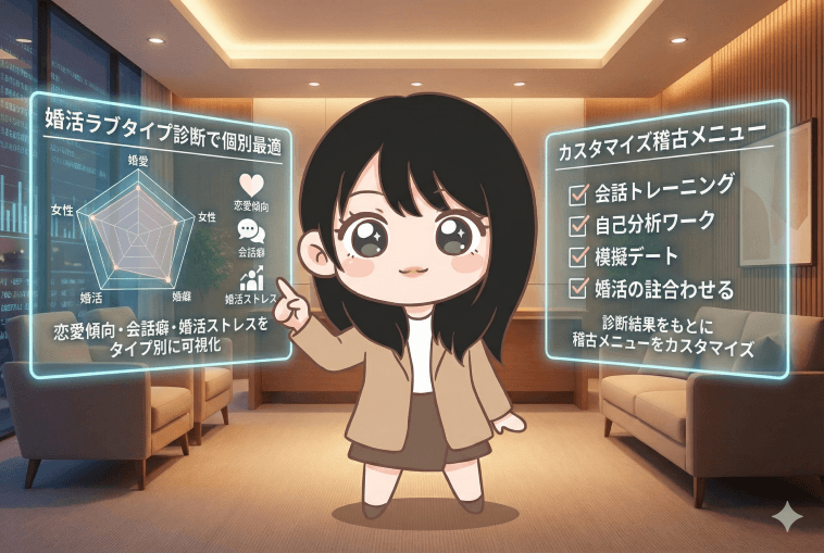 婚活ラブタイプ診断で個別最適