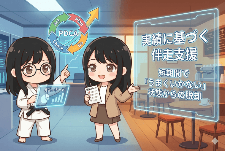 実績に基づく伴走支援