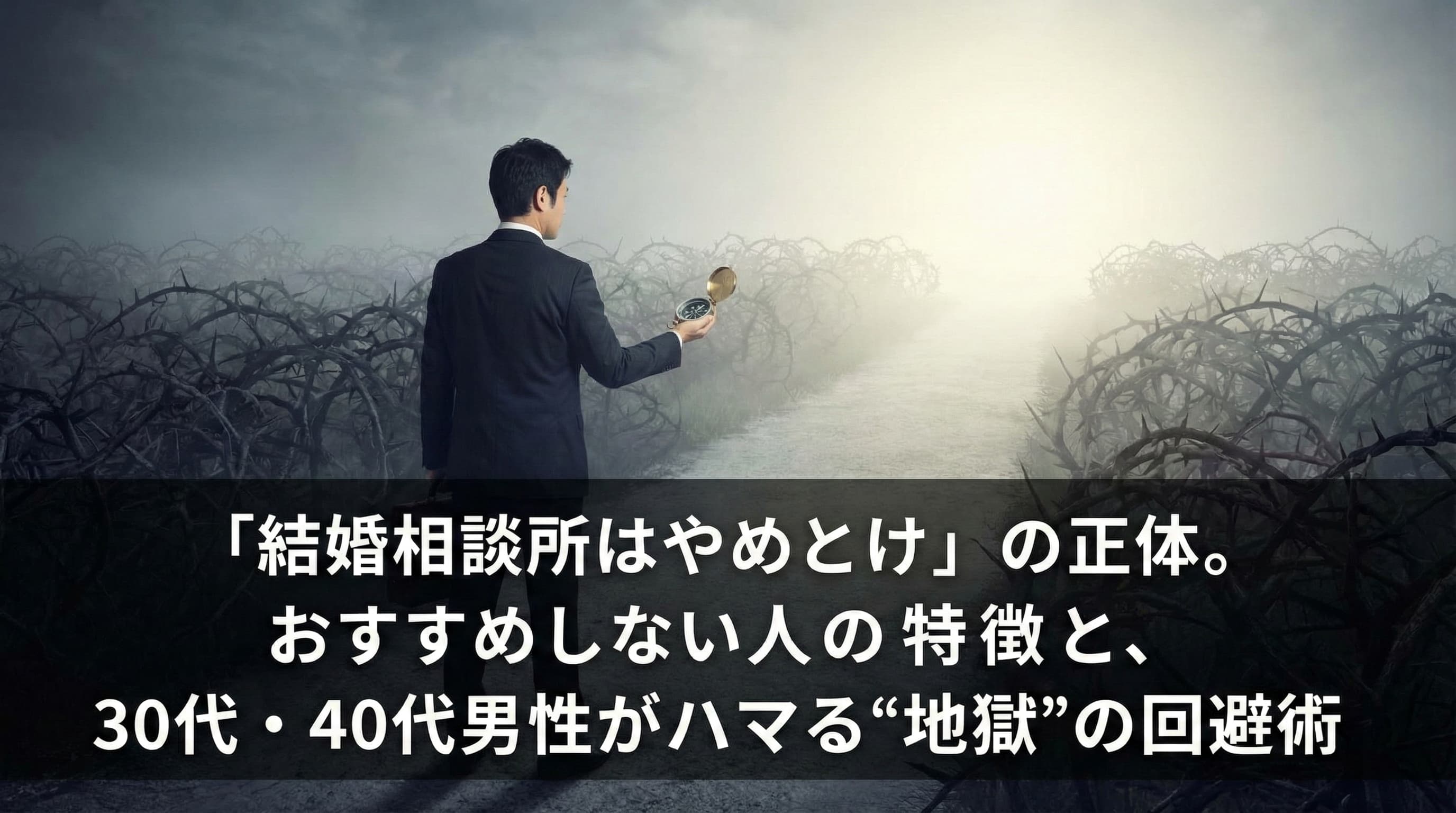 【本音暴露】結婚相談所はやめとけ?現実と後悔する男性の共通点・失敗しない選び方